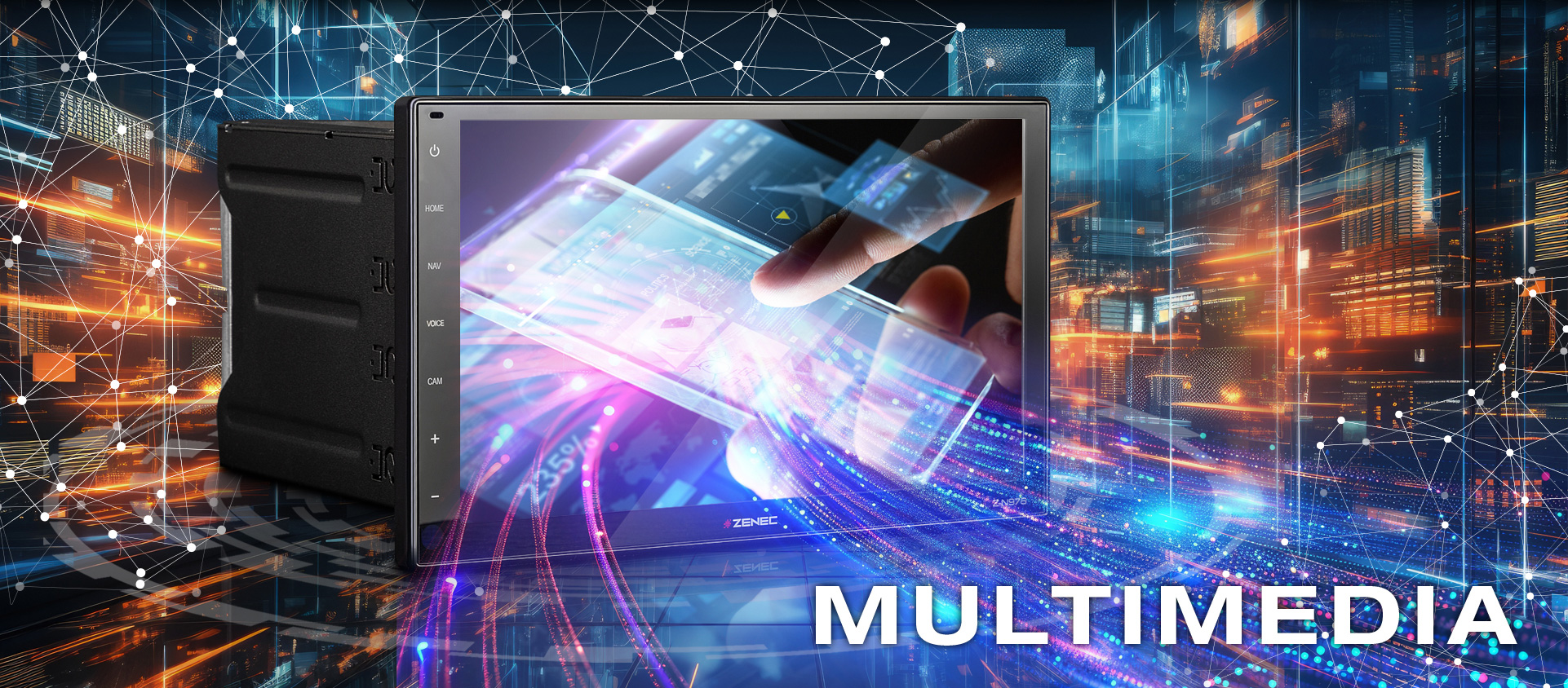 ACR – 1- und 2-DIN Multimediasystem für Fahrzeuge, Mediencenter